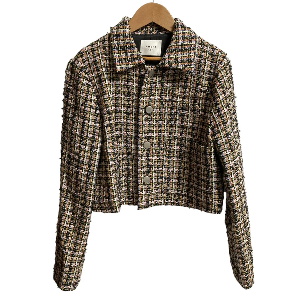 Ameri VINTAGE PLAYFUL TWEED JACKET tweed jacket