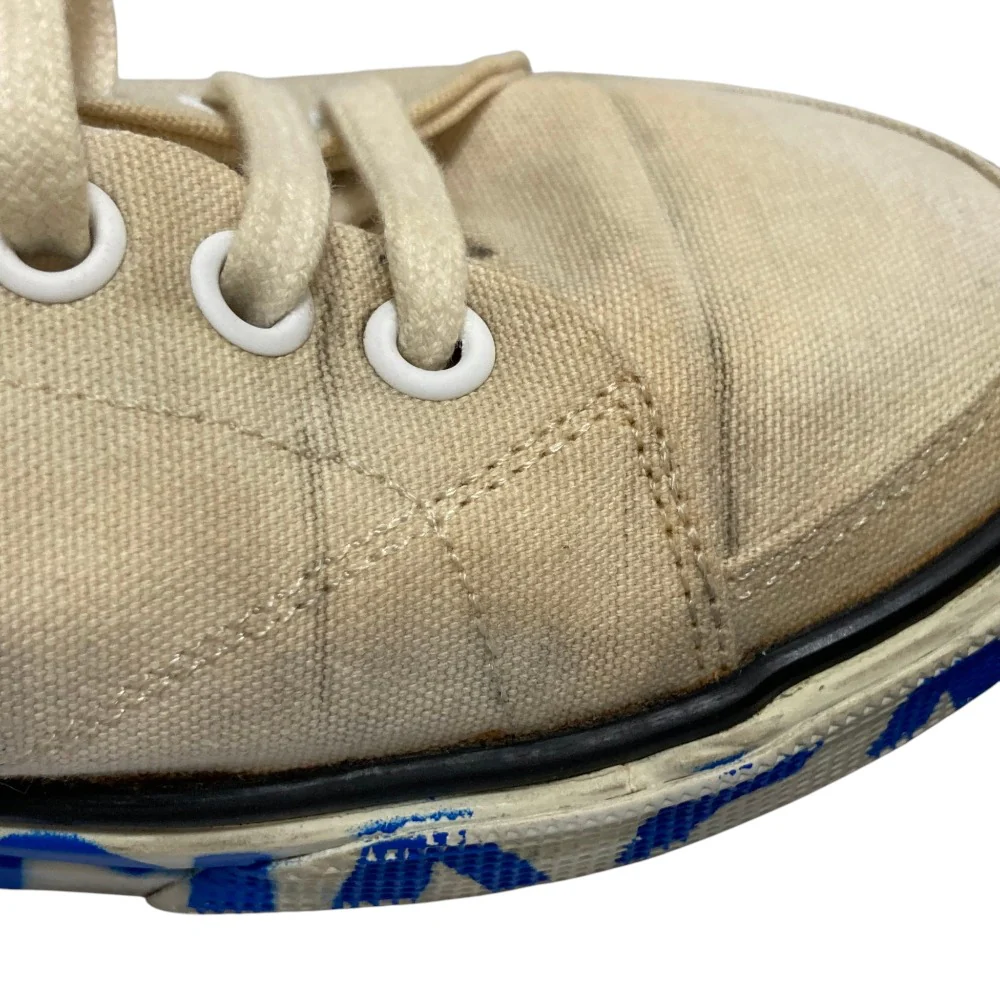 Balenciaga Canvas Low Top Sneakers - Image 16