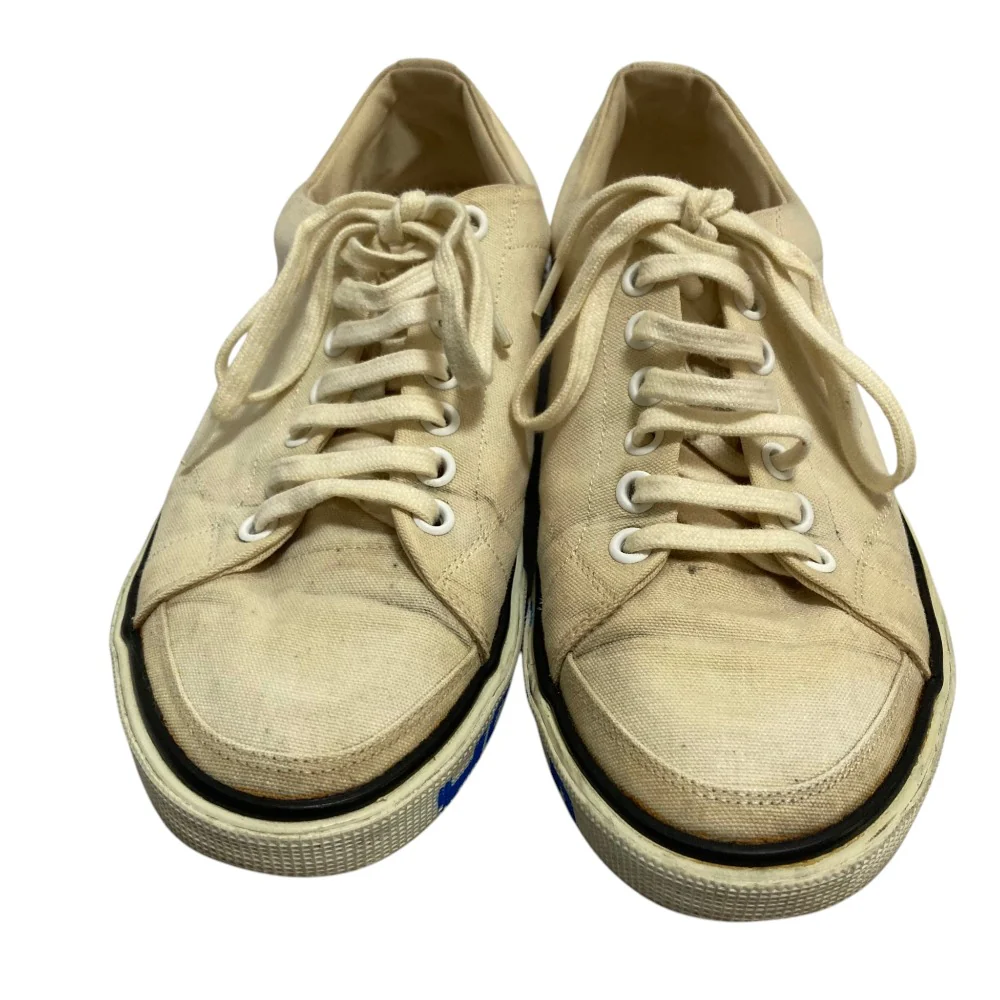 Balenciaga Canvas Low Top Sneakers - Image 2