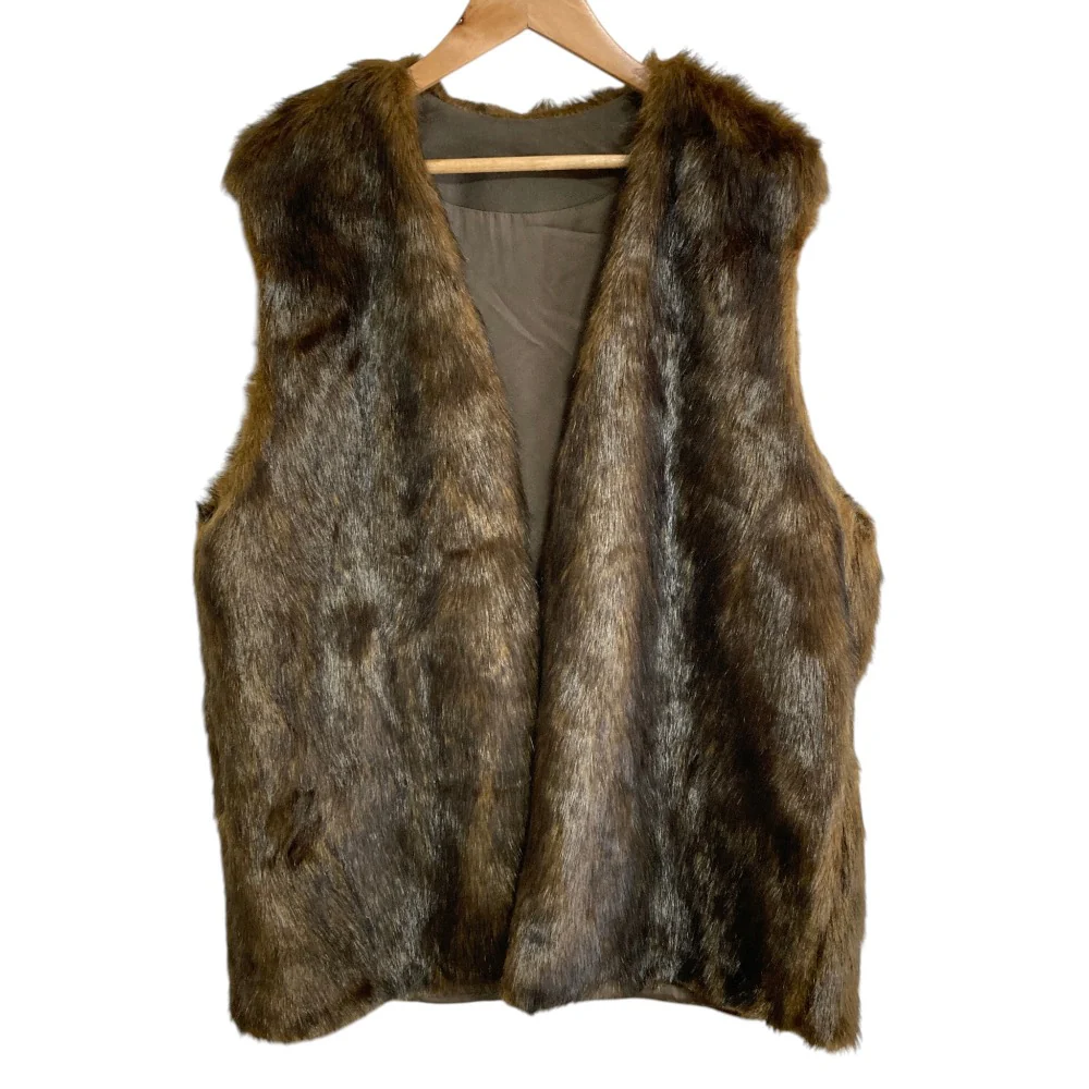Beauty & Youth United Arrows Faux Fur V Neck Vest