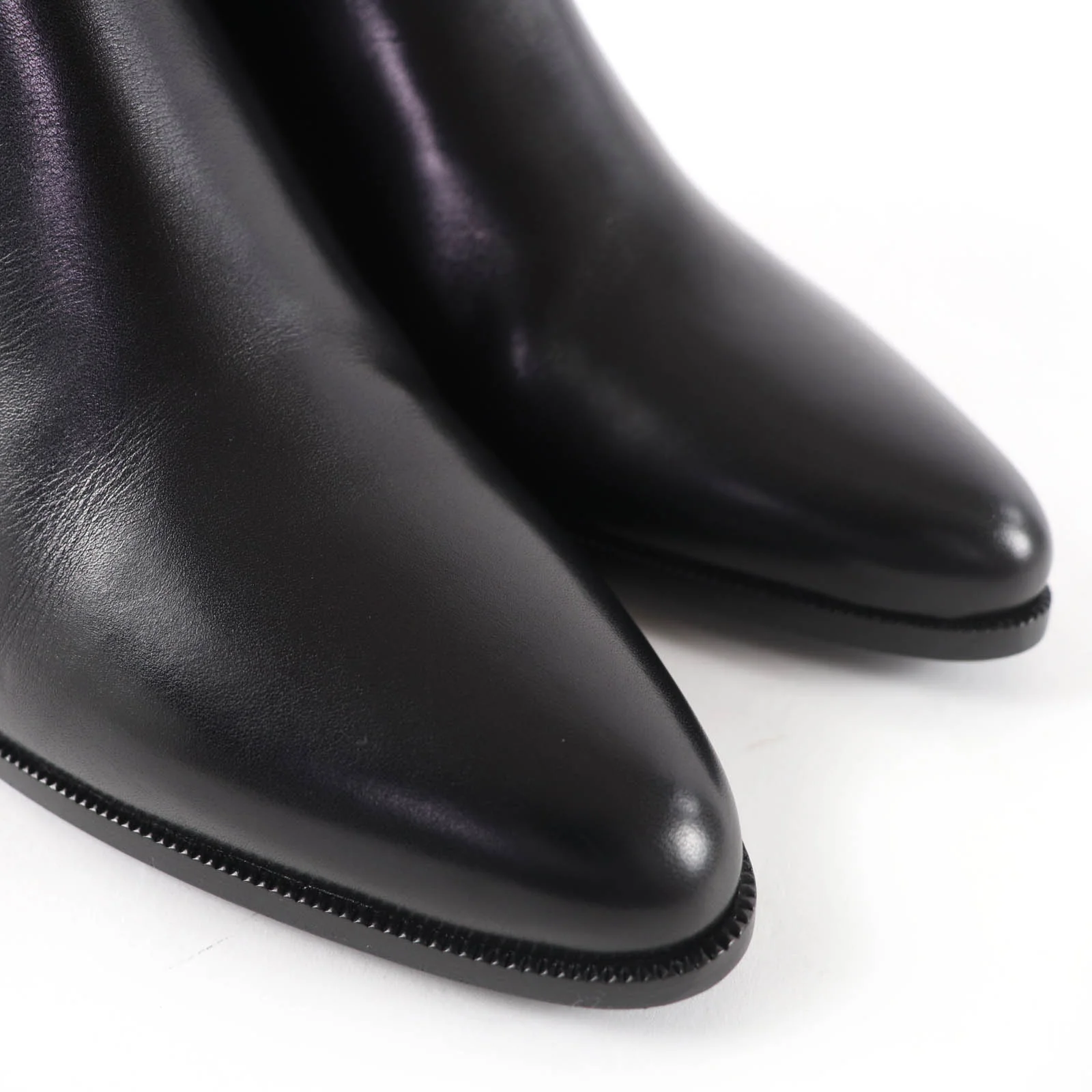 CELINE Jacno Leather Boots - Image 8