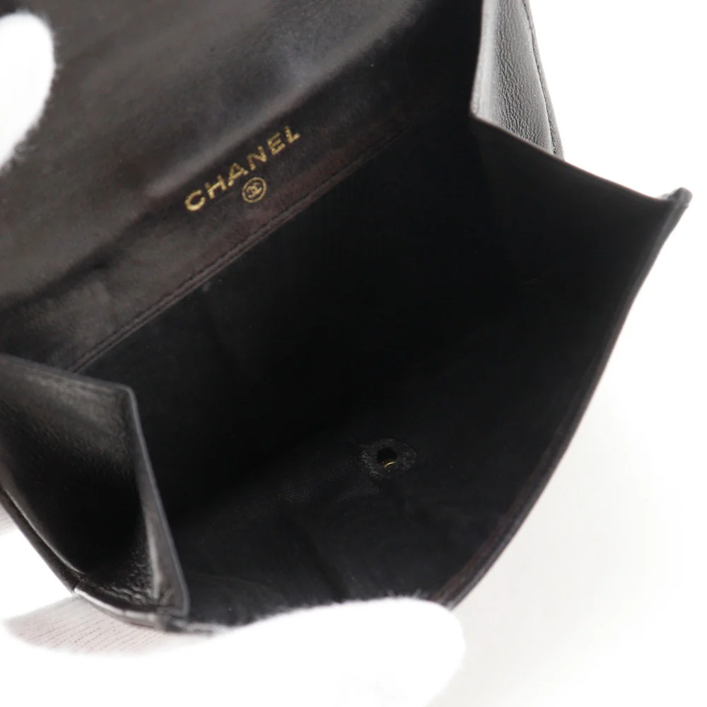 Chanel Coco Mark Lambskin Wallet - Image 5