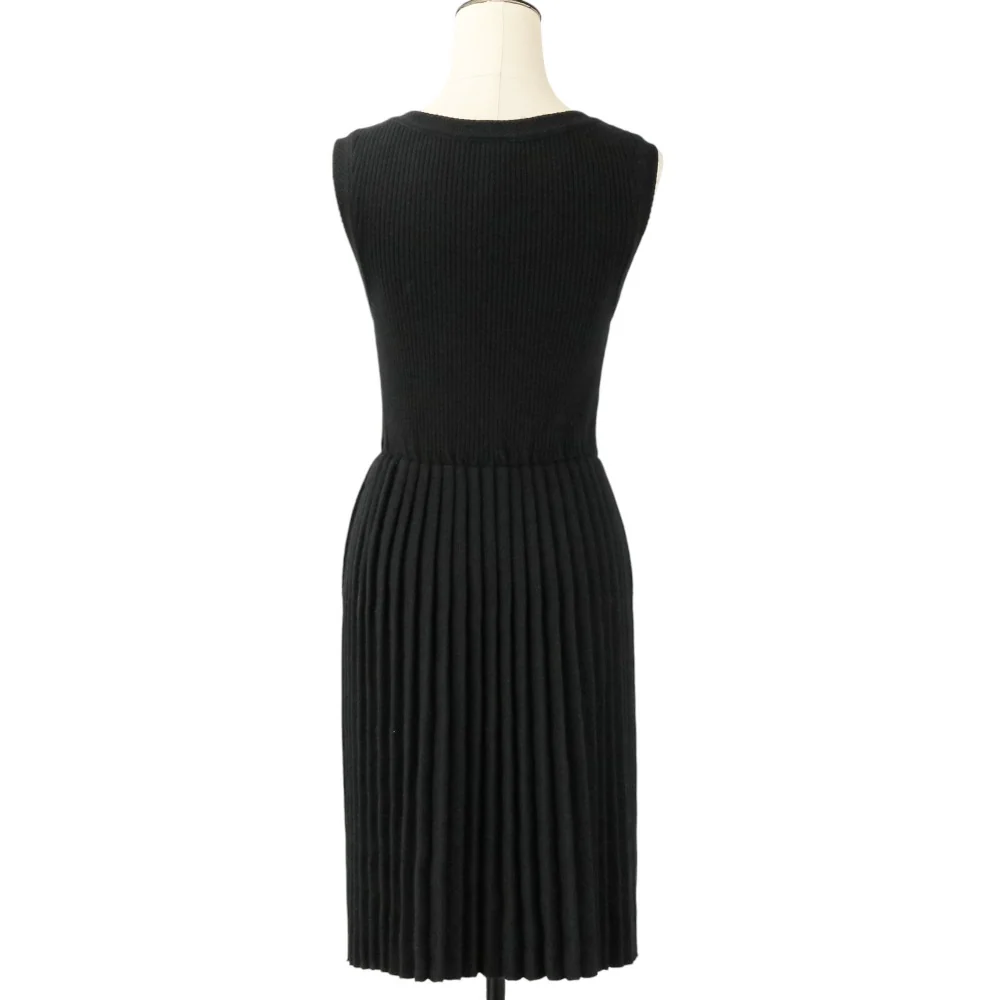 Chanel Wool Knit Dress - Image 4