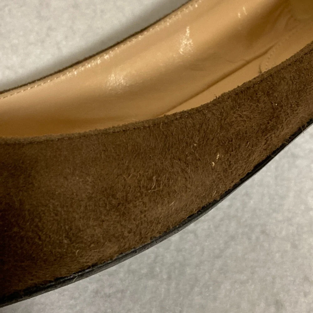 FABIO RUSCONI Suede Flats - Image 10