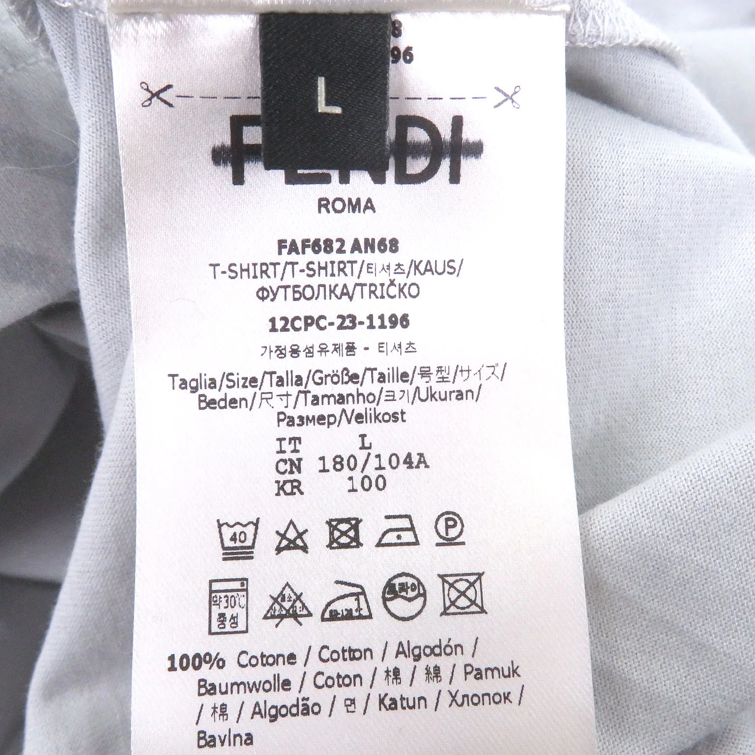 Fendi Cotton T Shirt - Image 6