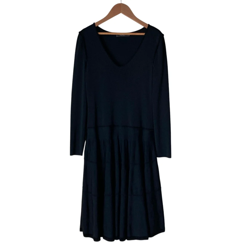 FOXEY Knit Flare Dress