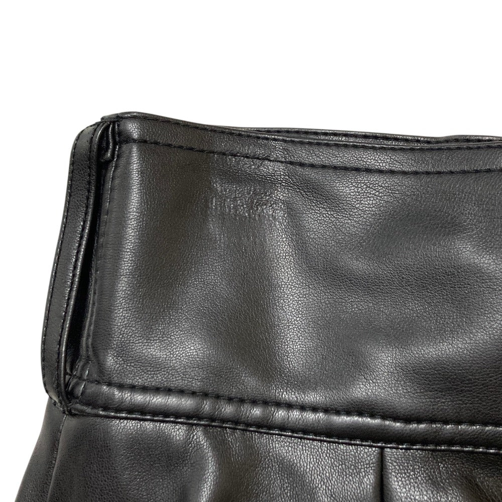 HARE Synthetic Leather Circular Skirt - Image 7