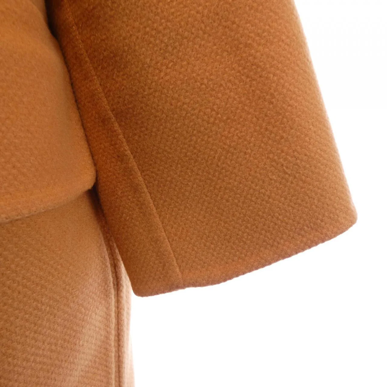 Hermes Eyelet Scrub Cashmere Coat - Image 6