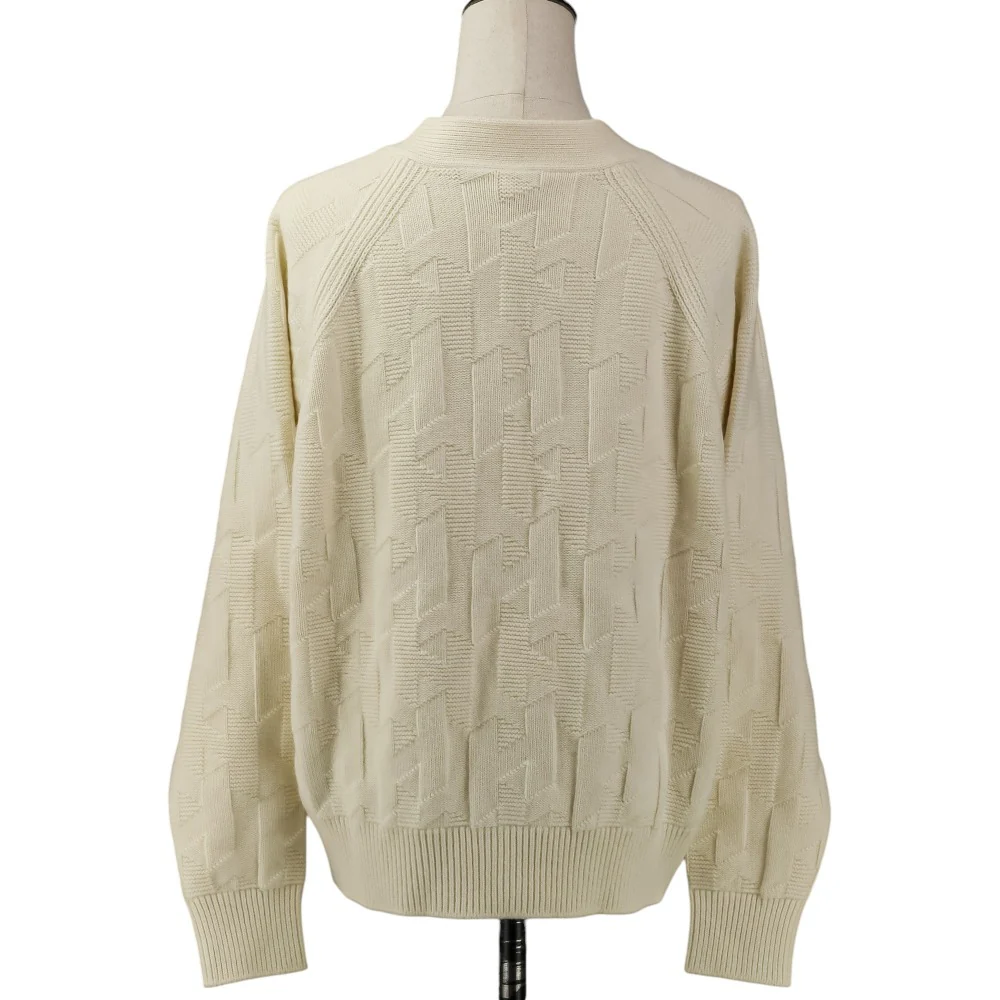 Hermes Jacquard Knit Cardigan - Image 4