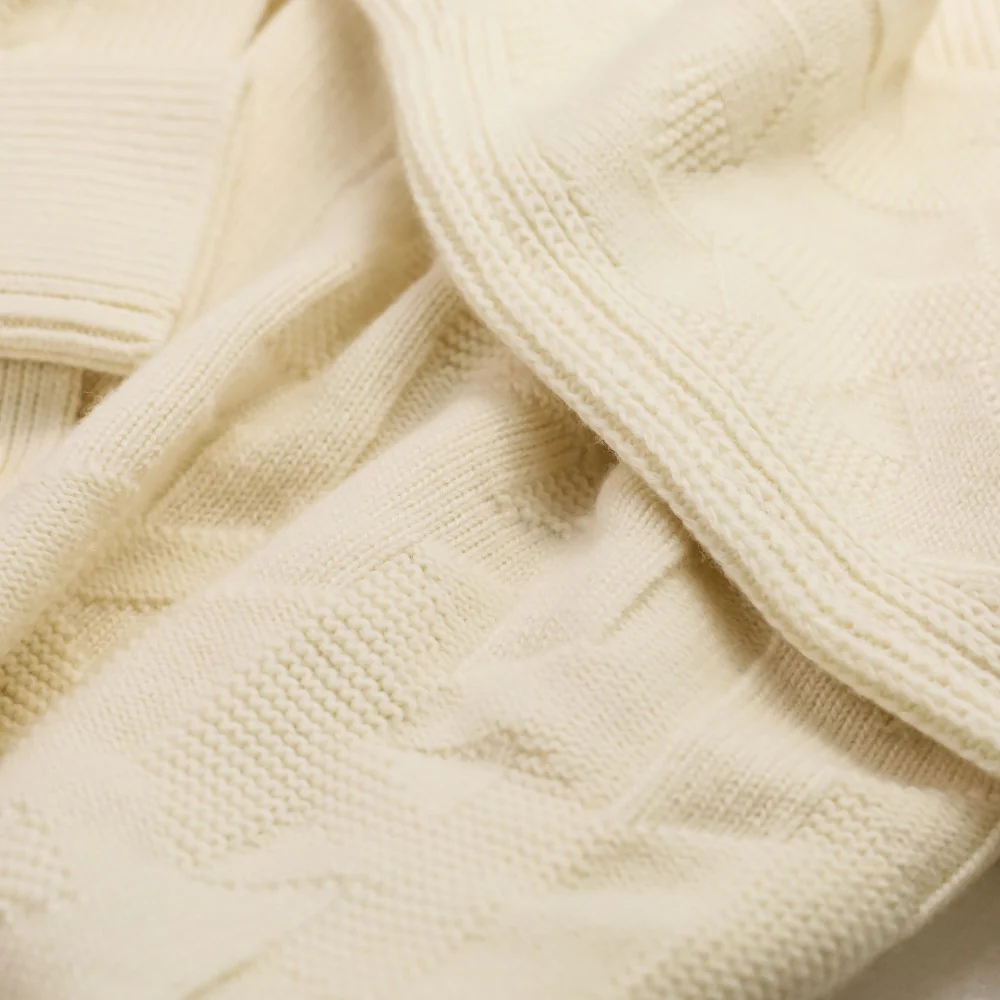 Hermes Jacquard Knit Cardigan - Image 7