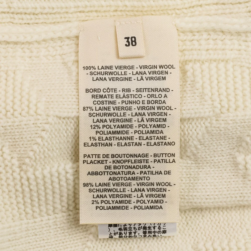 Hermes Jacquard Knit Cardigan - Image 9