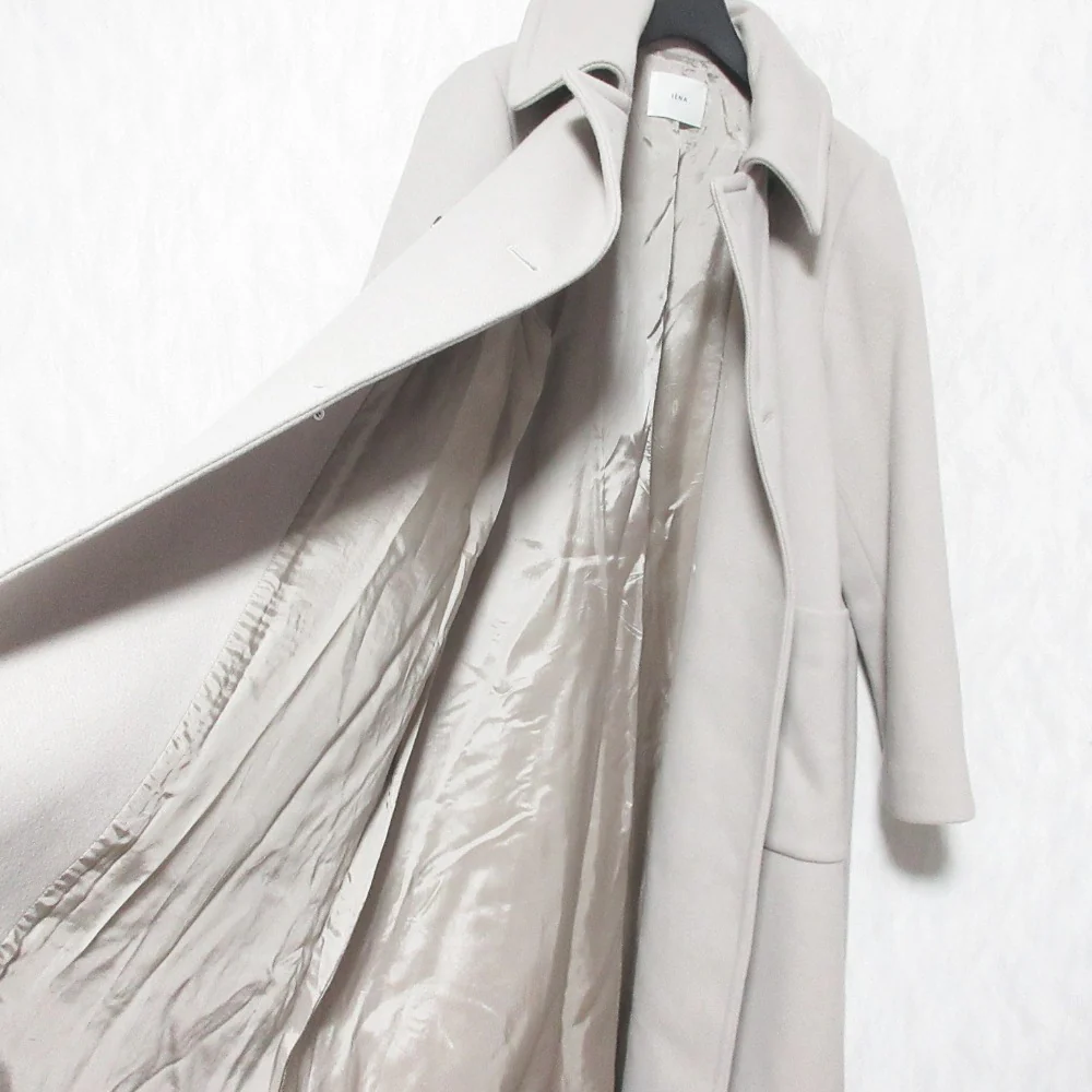 IENA Melton Double Breasted A Line Coat - Image 5