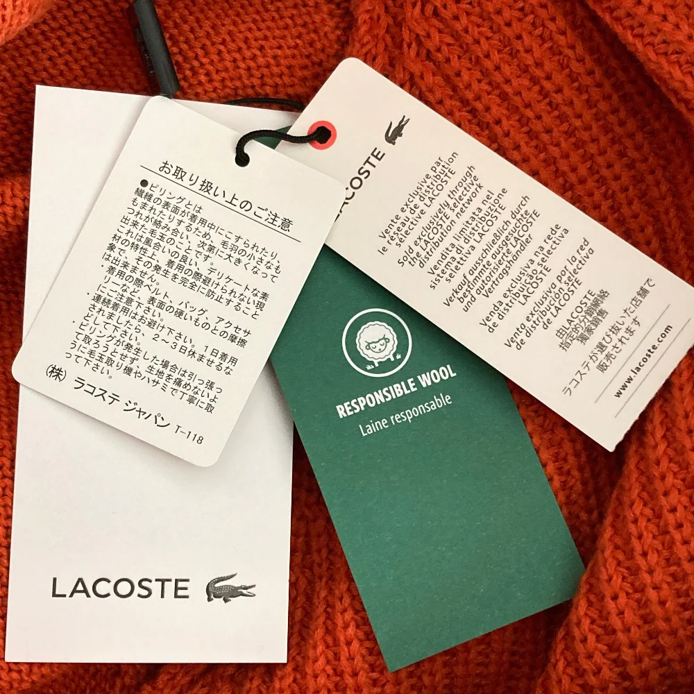 Lacoste Wool Turtleneck Sweater - Image 4