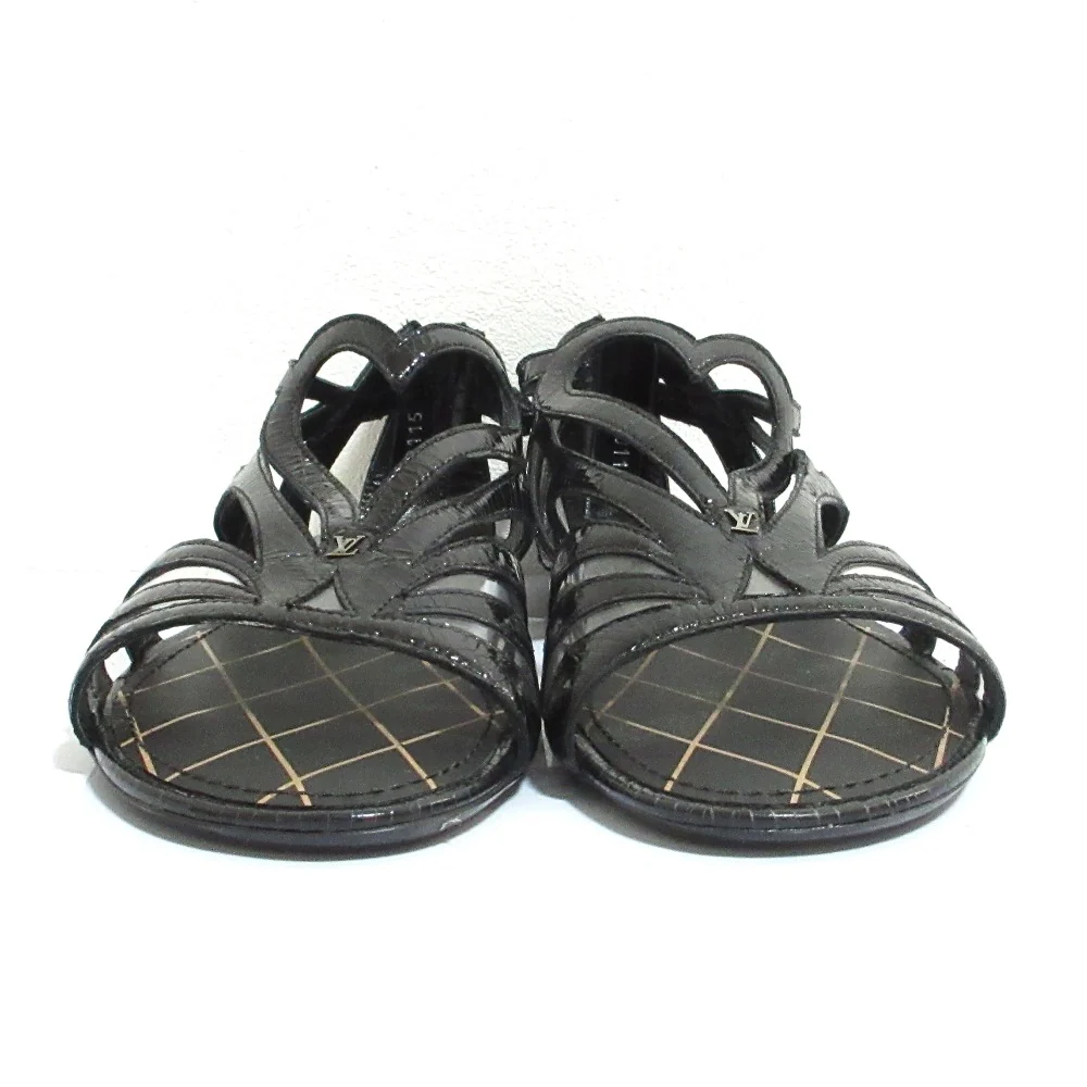 Louis Vuitton Heart Cutwork Leather Sandals - Image 3
