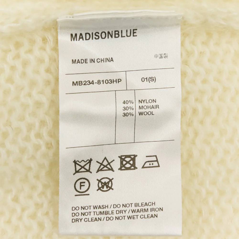 Madisonblue LOOSE BIG V CD Mohair Cardigan - Image 10