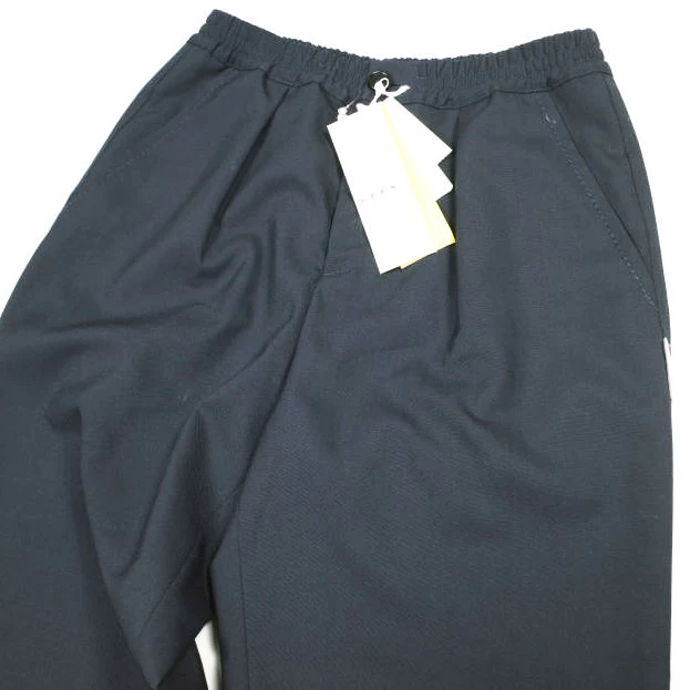Marni Wool Tropical 1 Pleat Trousers - Image 4