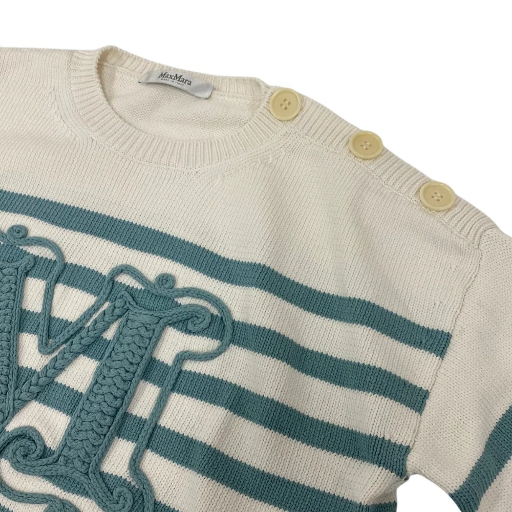 Max Mara Cotton Knit Sweater - Image 3