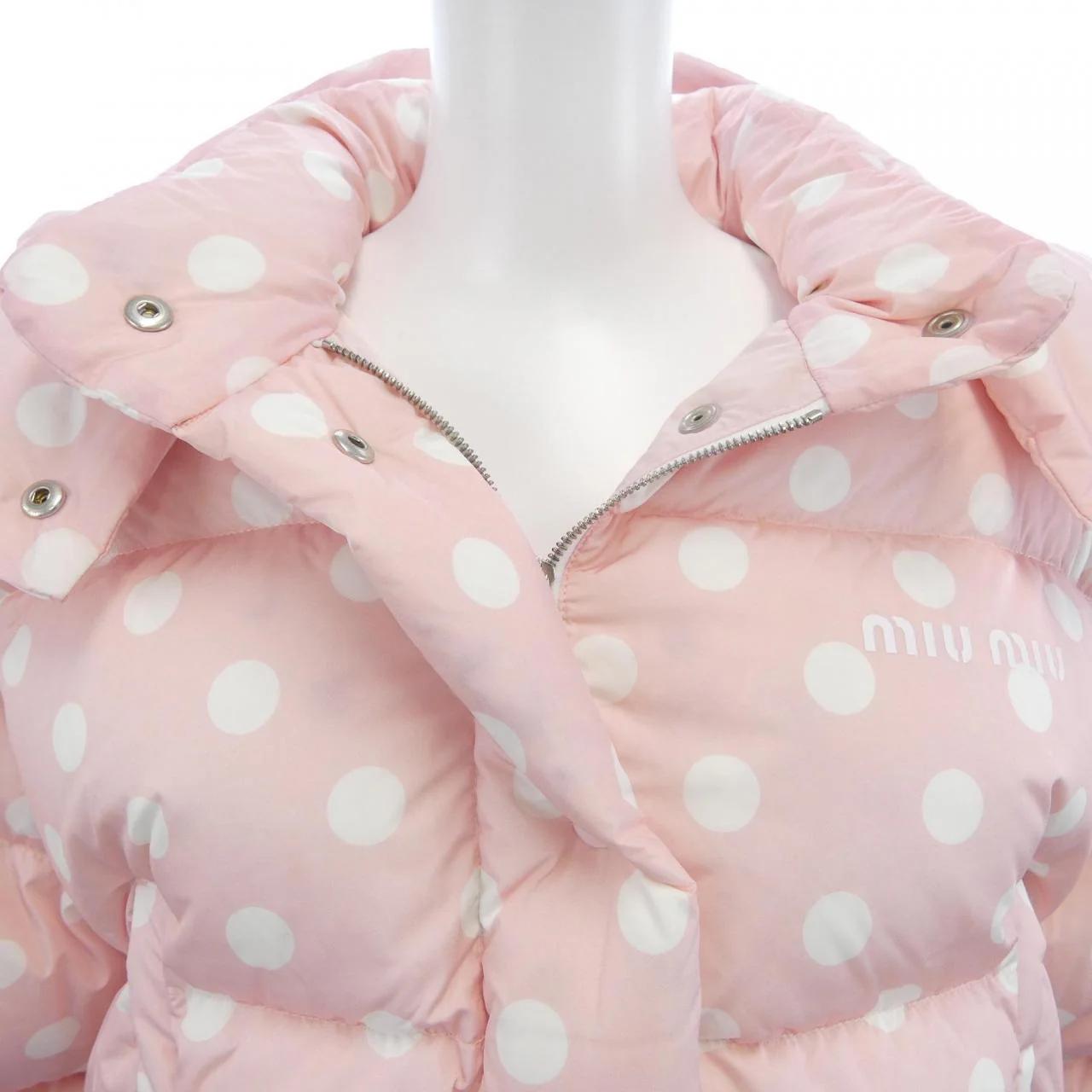Miu Miu Recycled Nylon Down Jacket - Image 5