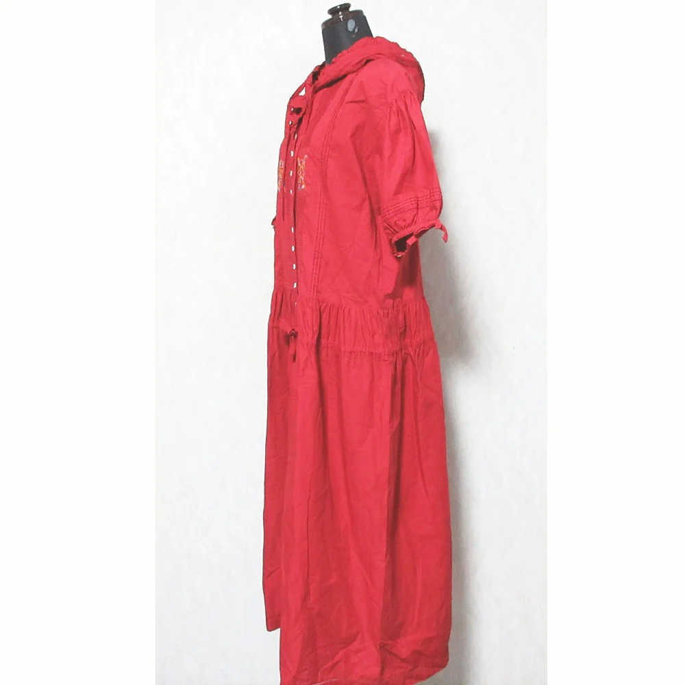 PINK HOUSE Pleated Hoodie Dress - Image 3