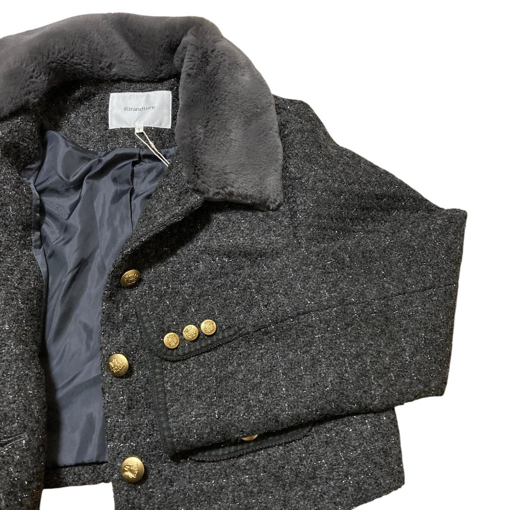 Rirandture Fur Tweed Jacket - Image 3