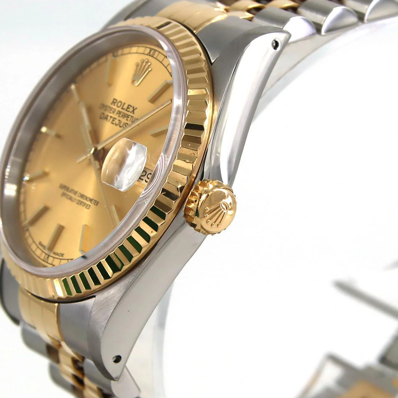 Rolex Datejust Stainless Steel Yellow Gold - Image 5