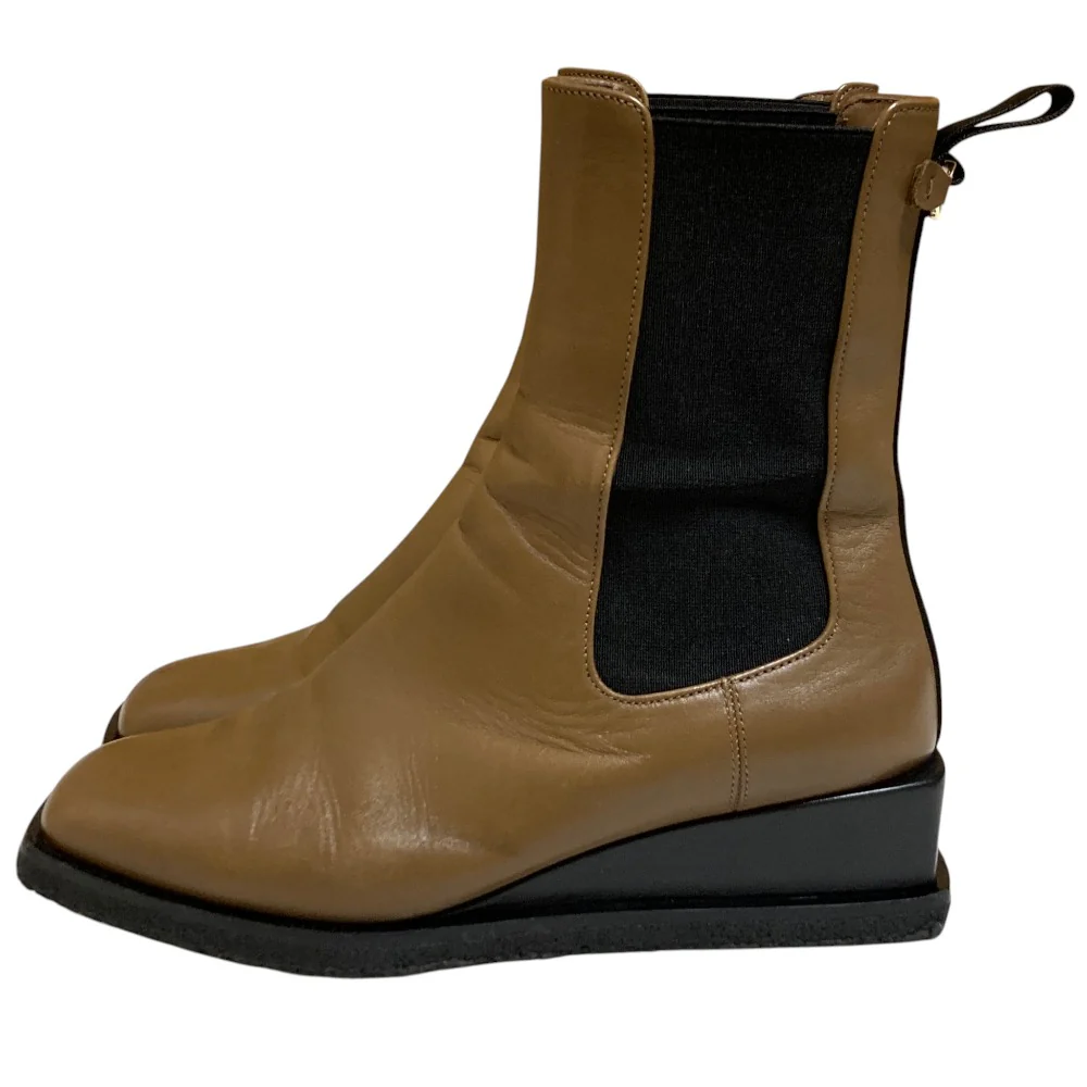 Salvatore Ferragamo rubber wedge boots - Image 3