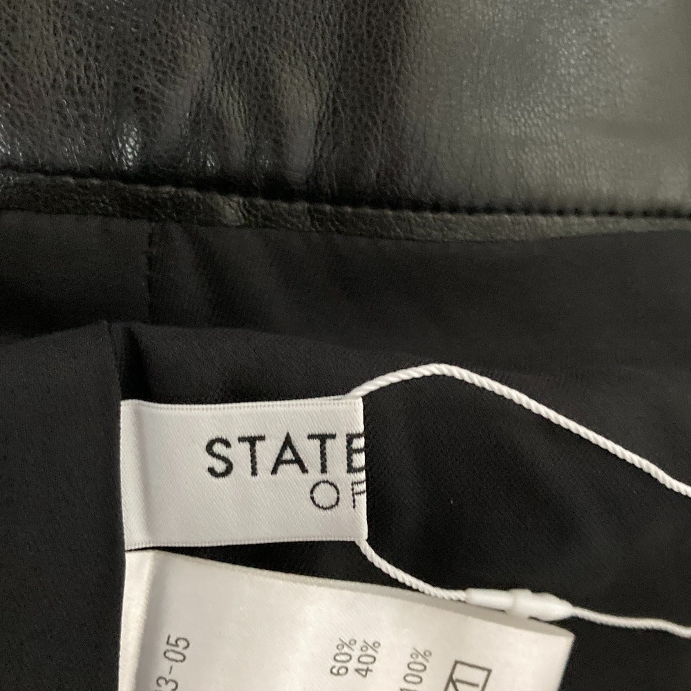 State Of Mind Eco Leather Midi Skirt - Image 5